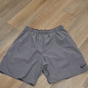 Nike Men's Gray Athletic Shorts